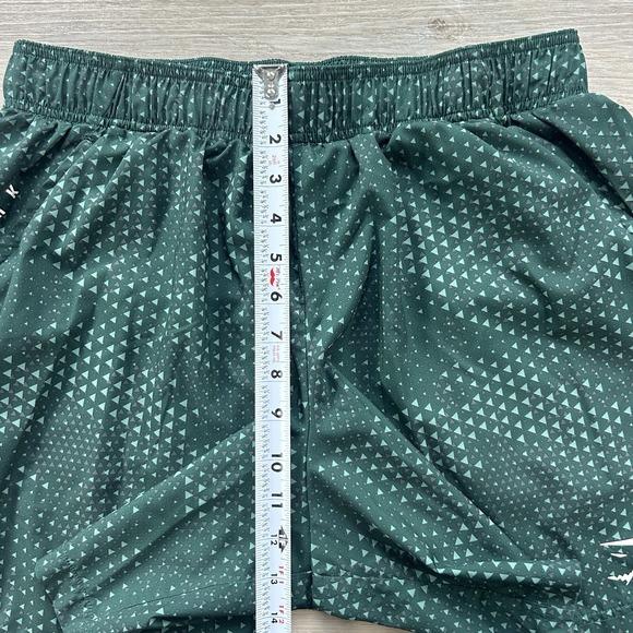 Gymshark XL Sport 2 In 1  7" Shorts Hoya Green Gym Workout Weightlift Crossfit - Picture 12 of 14